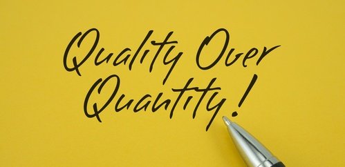 Quality Over Quantitiy in Lead Generation